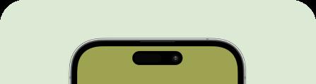Smartphone contenant un fond vert