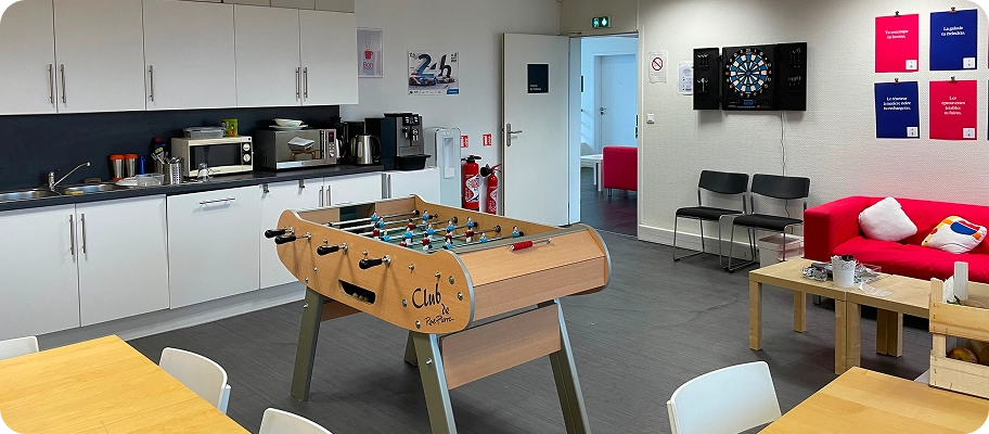 Salle de pause d'Ikomobi